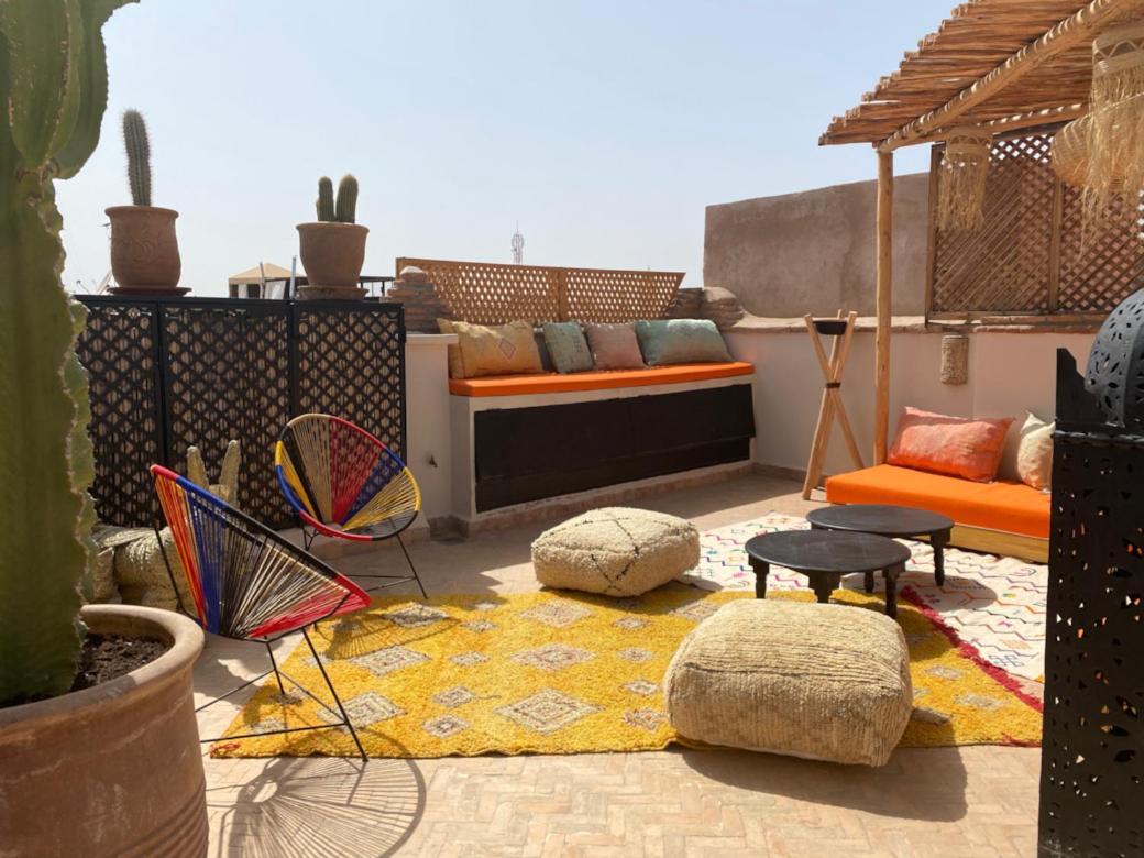 Riad Gasaembre Touareg Marrakesh Eksteriør billede